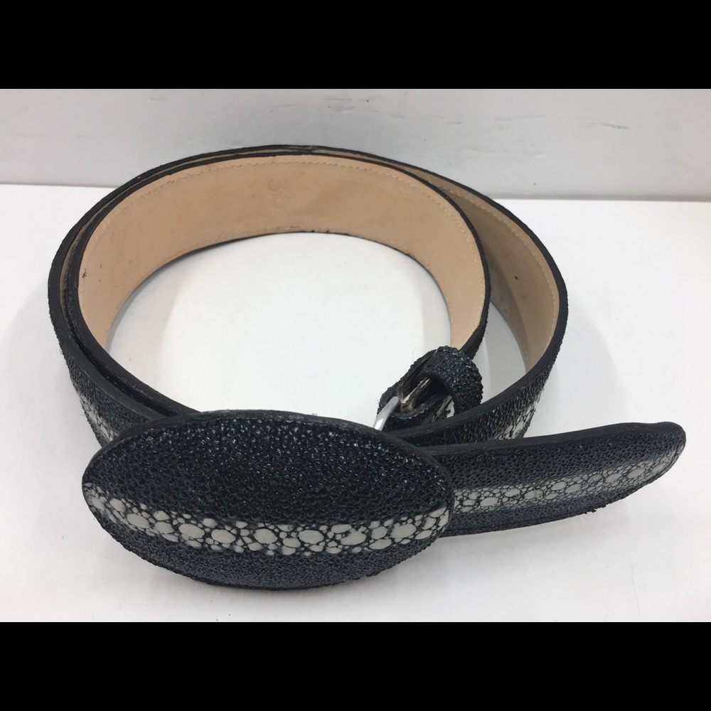 Stingray belts 100% genuine printed leather